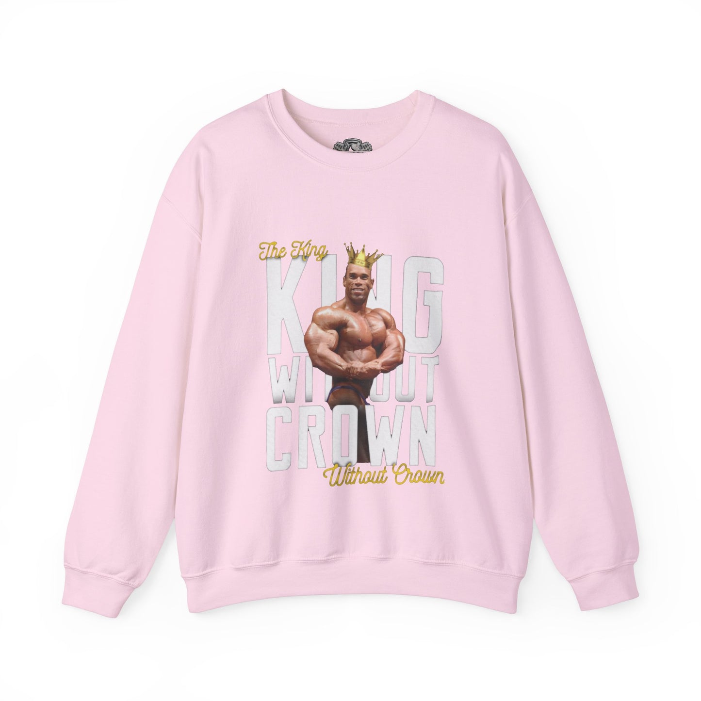 Kevin Levrone King Without Crown Sweatshirt - Gym Sweatshirt