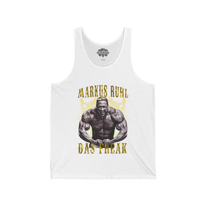 Markus Rühl Das Freak Tank Top front view - Bodybuilding Tank Top