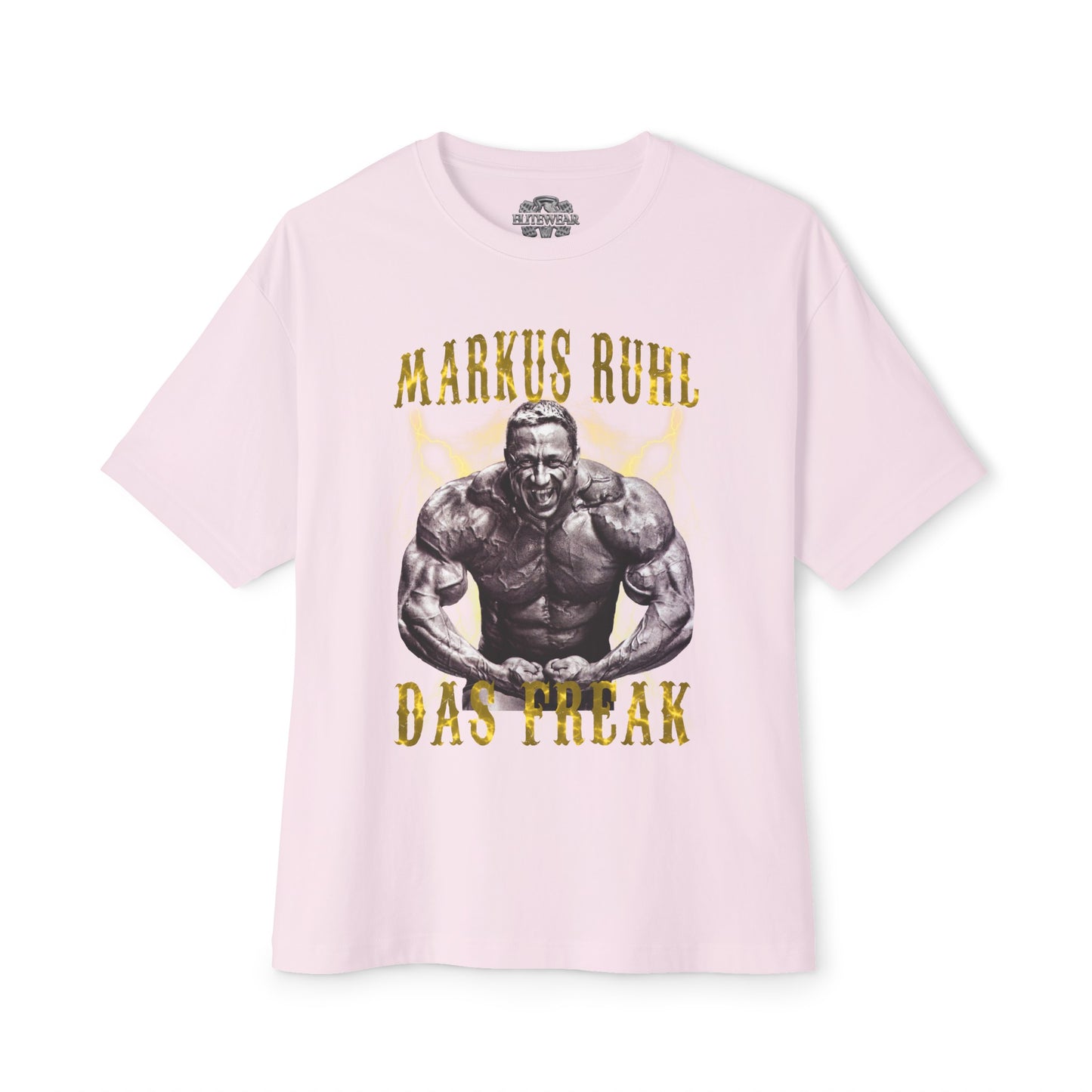 Rühl Das Freak Oversized T-Shirt in action - Bodybuilding T-Shirt