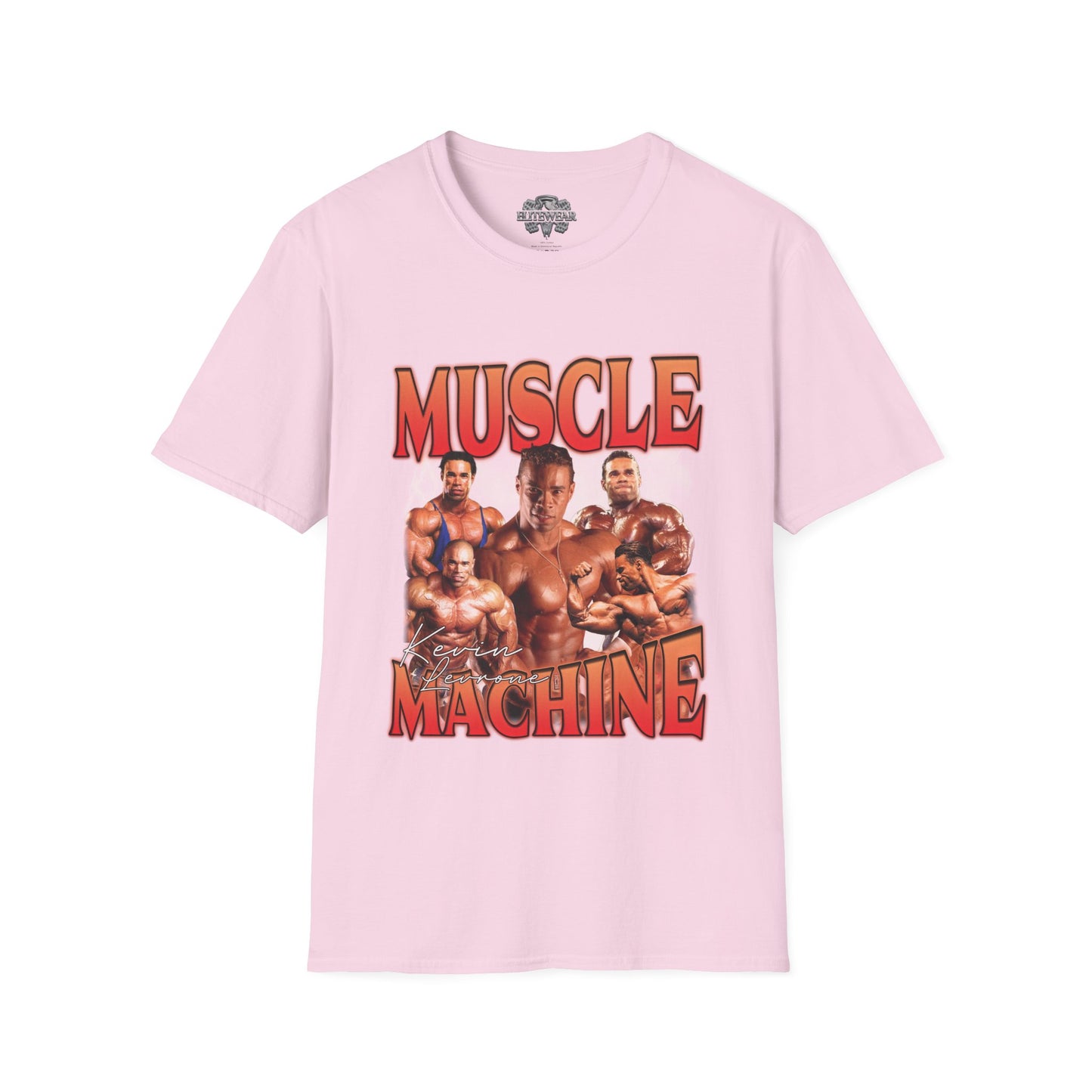 Kevin Levrone Muscle Machine T-Shirt in action - Bodybuilding Apparel