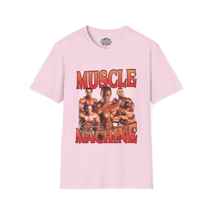 Kevin Levrone Muscle Machine T-Shirt in action - Bodybuilding Apparel