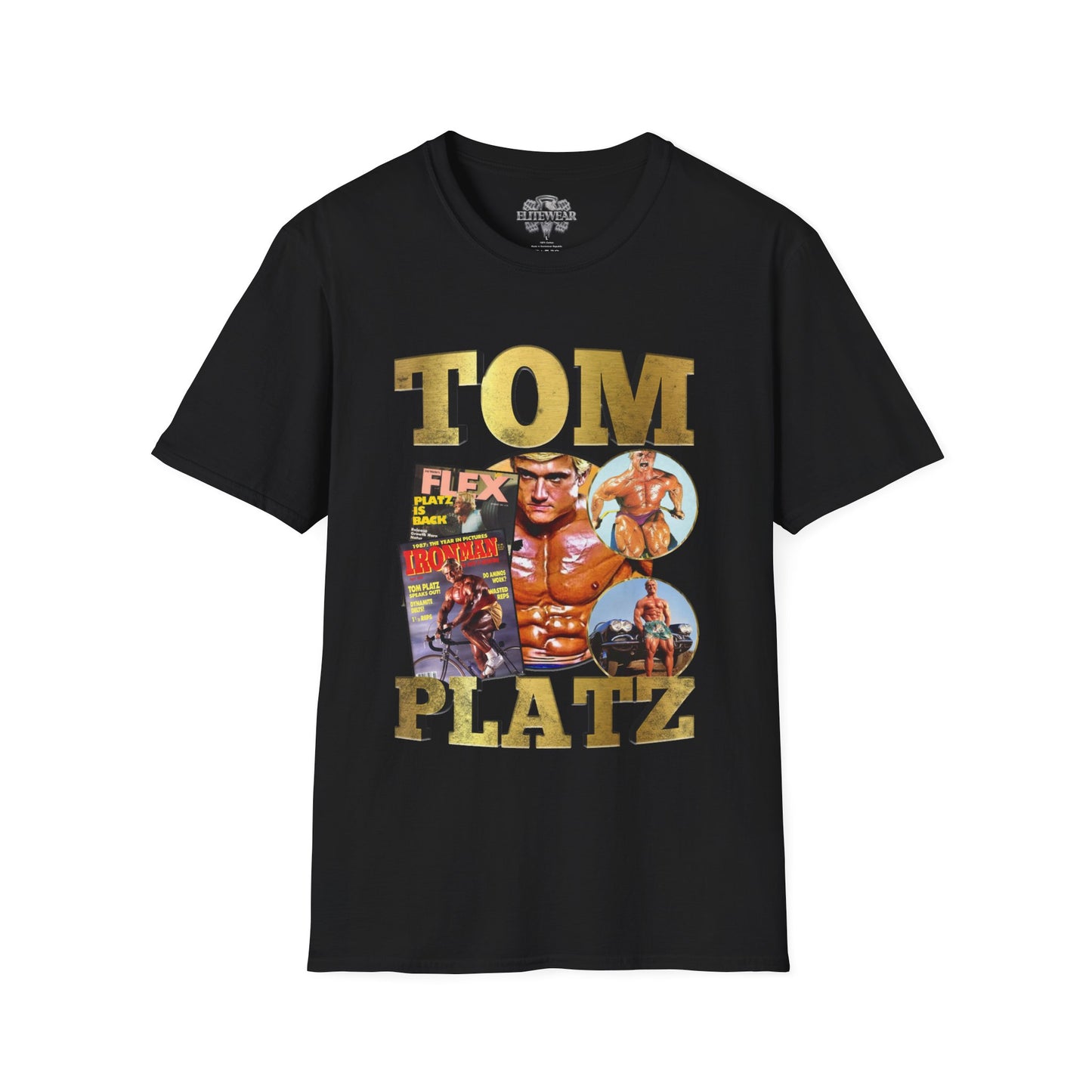 Tom Platz Classic Vintage Regular T-Shirt front view - Regular T-Shirt