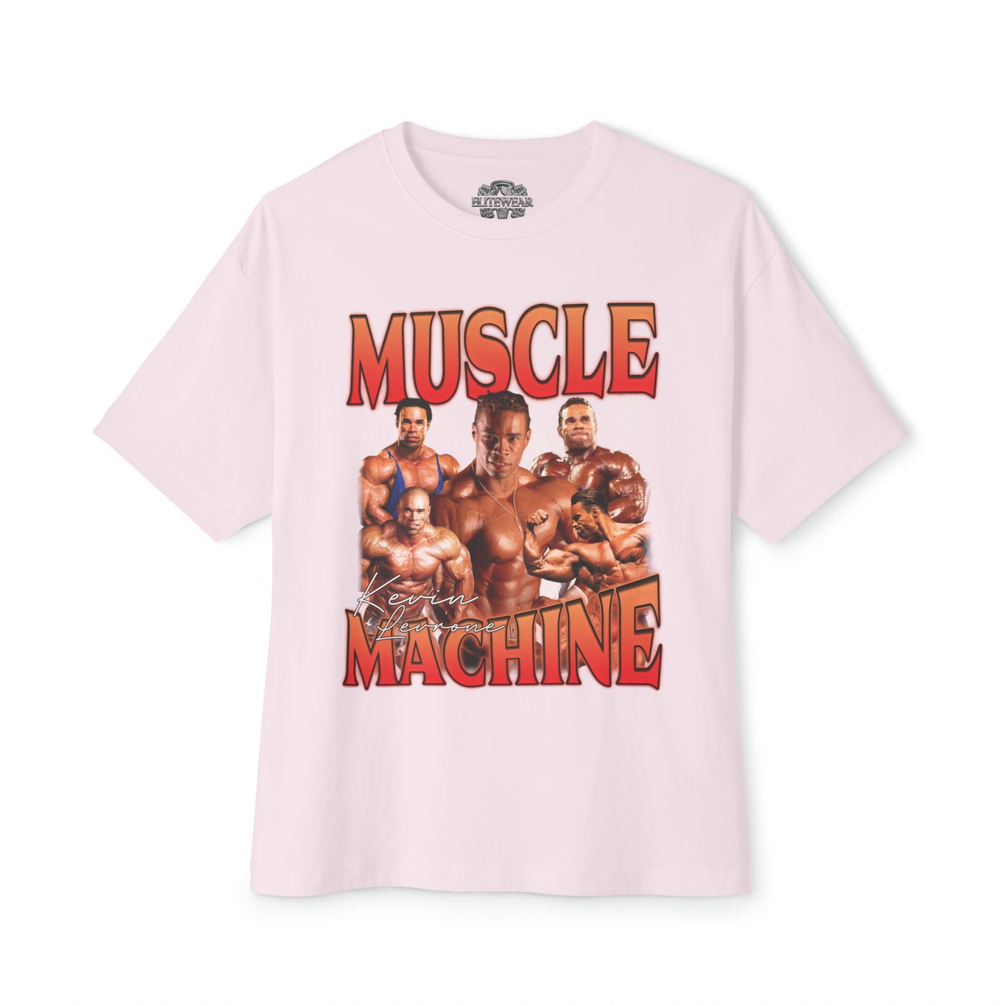 Kevin Levrone T-Shirt in action - Muscle Machine Tee