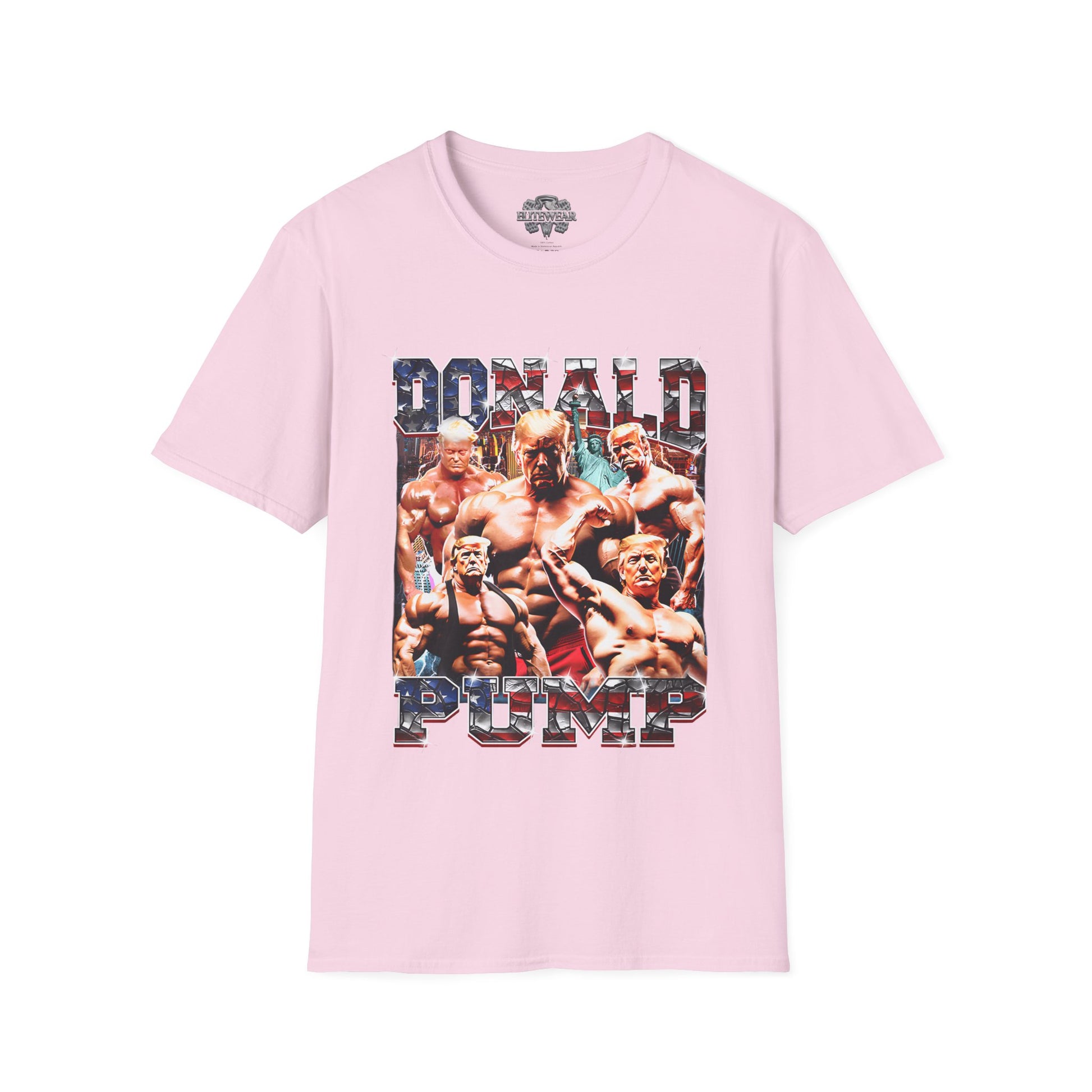 Donald Pump Regular T-Shirt in action - Workout Apparel