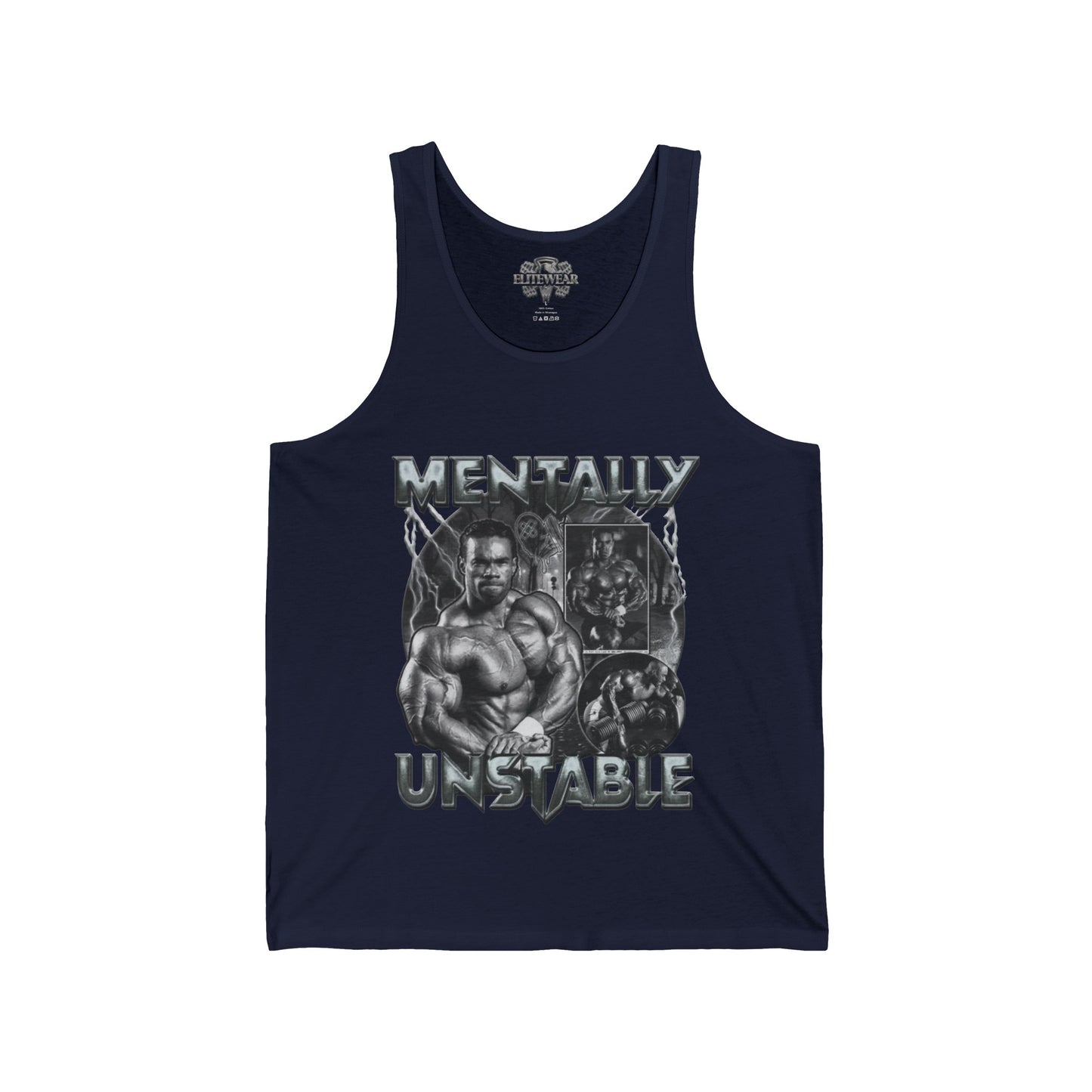 Kevin Levrone Mentally Unstable Tank Top - Athletic Tank Top