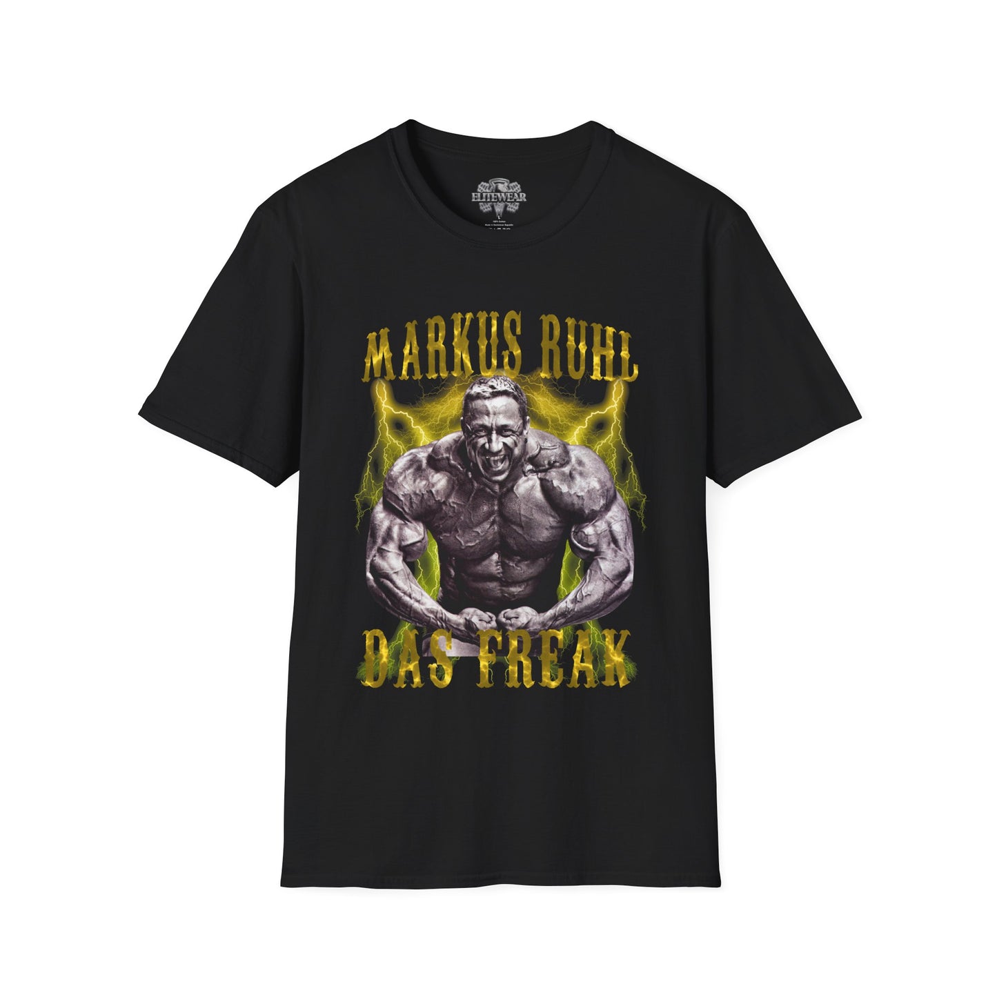 Markus Rühl Das Freak Regular T-Shirt front view - Fitness Apparel