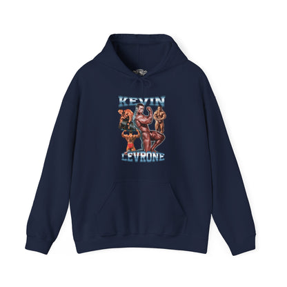 Kevin Levrone Hoodie in action - Performance Workout Hoodie