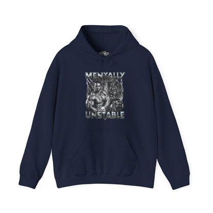 Kevin Levrone Mentally Unstable Hoodie in action - Gym Apparel