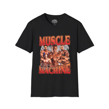 Kevin Levrone Muscle Machine T-Shirt front view - Fitness T-Shirt