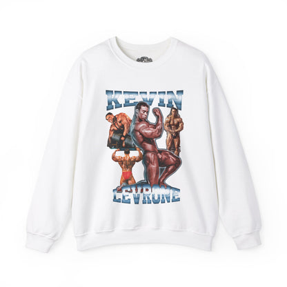 Kevin Levrone Vintage Sweatshirt front view - Gym Sweatshirt