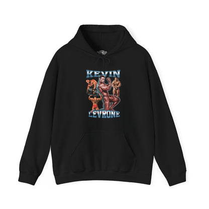 Kevin Levrone Classic Vintage Hoodie front view - Bodybuilding Hoodie